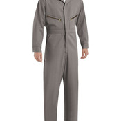 Zip-Front Cotton Coverall - Tall Sizes