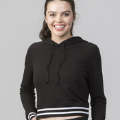 Women's Hooded Cropped Sweatshirt