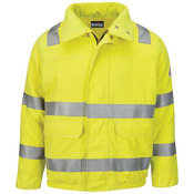 Hi-Visibility Lined Bomber Jacket with Reflective Trim - CoolTouch®2 - Long Sizes