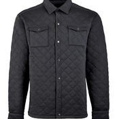Quilted Jersey Shirt Jacket